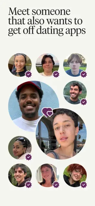 Hinge App Store screenshot example 2
