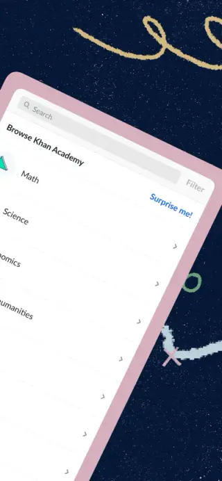 Khan Academy App Store screenshot example 2
