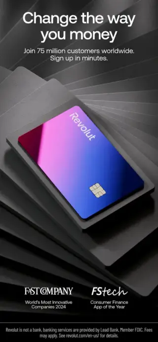 Revolut App Store screenshot example 1