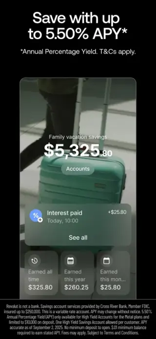 Revolut App Store screenshot example 2