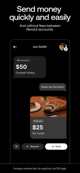 Revolut App Store screenshot example 3