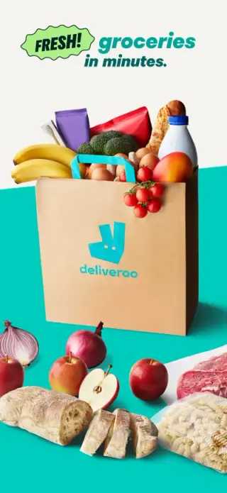 Deliveroo App Store screenshot example 3