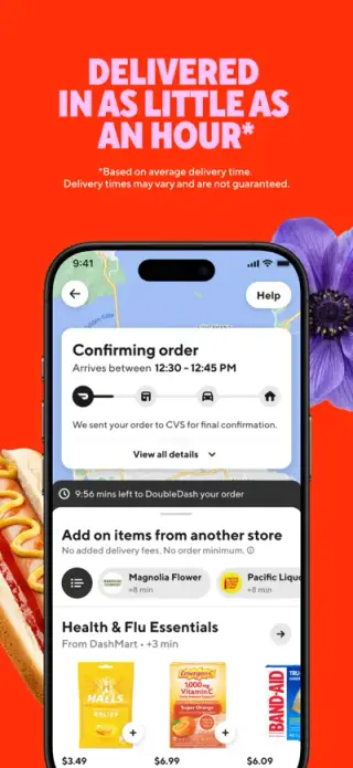 DoorDash App Store screenshot example 3