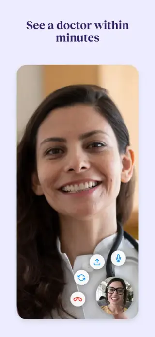 Teladoc App Store screenshot example 2