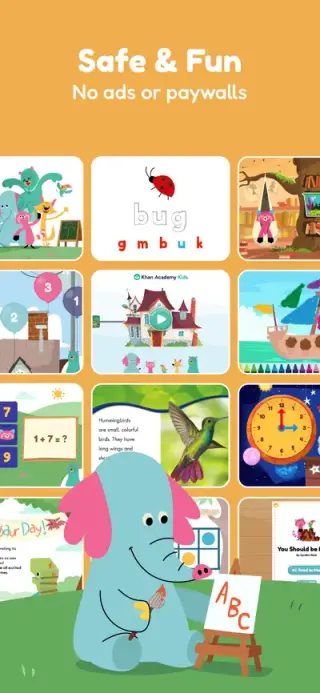Khan Academy Kids App Store screenshot example 3