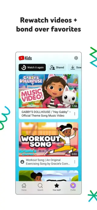 YouTube Kids App Store screenshot example 2