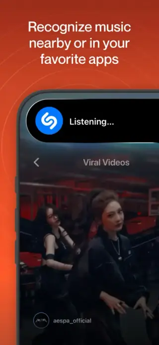 Shazam App Store screenshot example 2