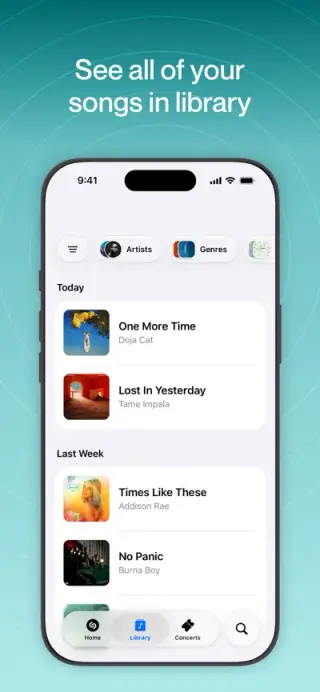 Shazam App Store screenshot example 3