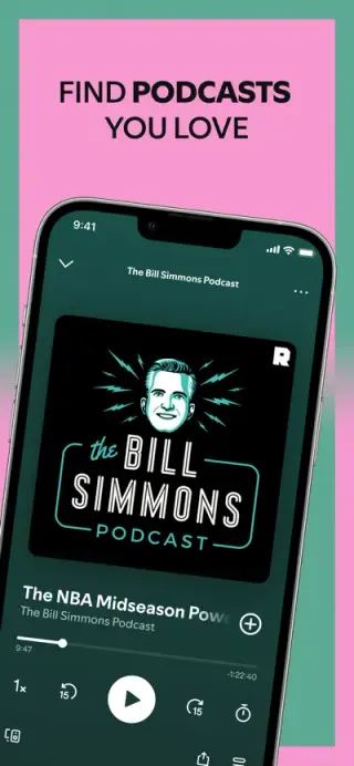 Spotify App Store screenshot example 2