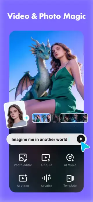 CapCut App Store screenshot example 1