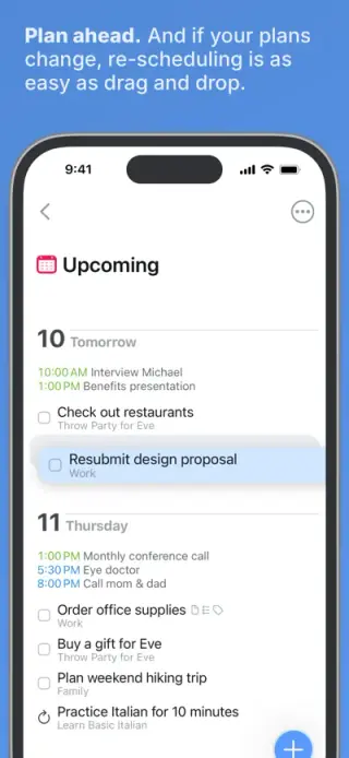 Things 3 App Store screenshot example 3