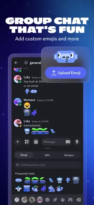 Discord App Store screenshot example 1