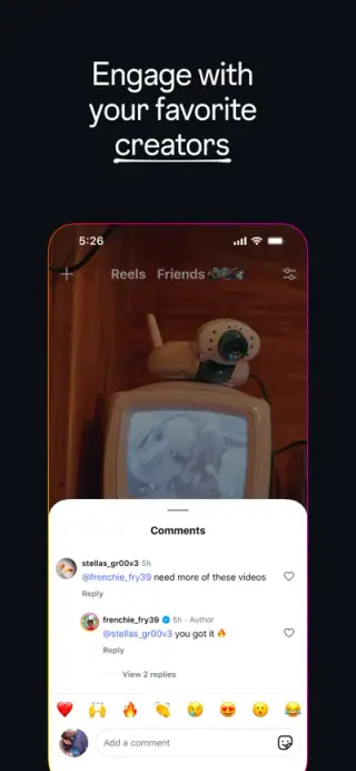 Instagram App Store screenshot example 2