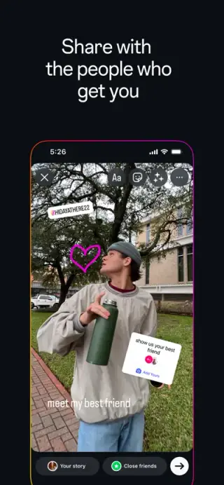 Instagram App Store screenshot example 3